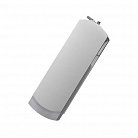 USB Флешка Portobello, Elegante, 16 Gb, Toshiba chip, Twist, 57x18x10 мм, серый, в подарочной упаковке с логотипом или изображением