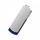 USB Флешка Portobello, Elegante, 16 Gb, Toshiba chip, Twist, 57x18x10 мм, синий с логотипом или изображением