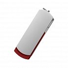 USB Флешка Portobello, Elegante, 16 Gb, Toshiba chip, Twist, 57x18x10 мм, красный с логотипом или изображением