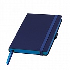 Ежедневник недатированный, Portobello Trend,Blue ocean, 145х210, 256стр, синий/аква с логотипом или изображением