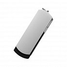 USB Флешка Portobello, Elegante, 16 Gb, Toshiba chip, Twist, 57x18x10 мм, черный с логотипом или изображением