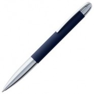 Ручка шариковая Arc Soft Touch, синяя с логотипом или изображением