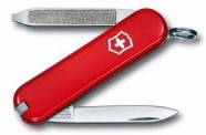 Нож-брелок Escort 58, красный с логотипом или изображением
