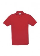 Рубашка поло Safran красная с логотипом или изображением
