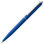 Ручка шариковая Senator Point ver. 2, синяя с логотипом или изображением