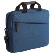 Конференц-сумка Burst, синяя с логотипом или изображением