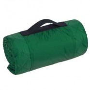 Плед для пикника Comfy, зеленый с логотипом или изображением
