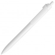 FORTE, ручка шариковая, белый, пластик с логотипом или изображением